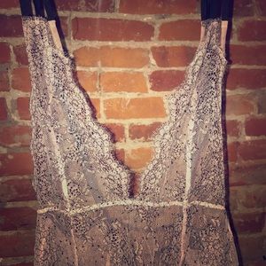 Black and pink Victoria's Secret teddy